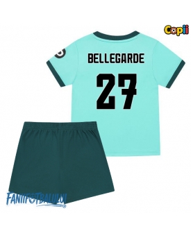 Wolves Jean-Ricner Bellegarde #27 Echipament de Fotbal Replică 2025-26 Copii Deplasare (+ Șorturi)